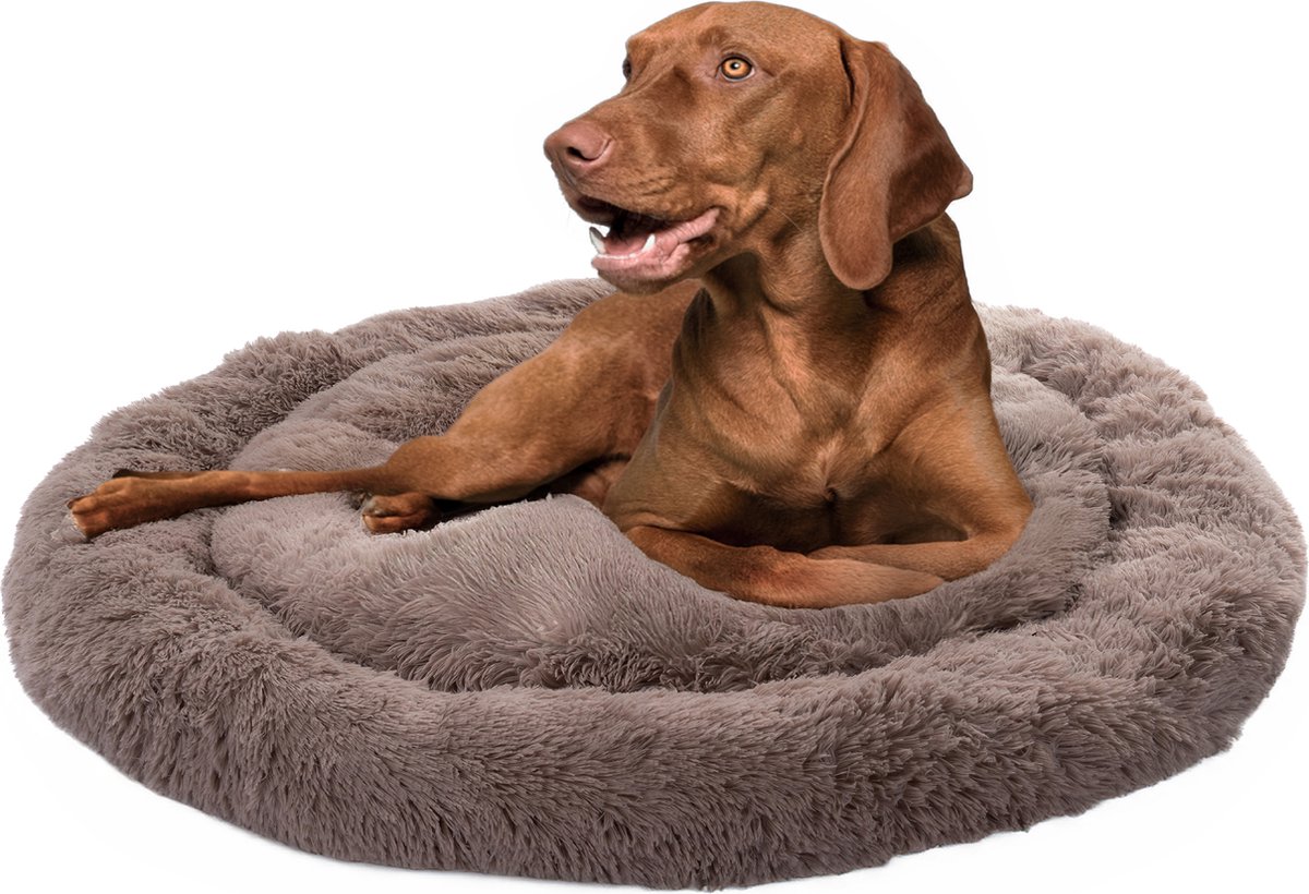 Pluche donut Fifi 120cm beige