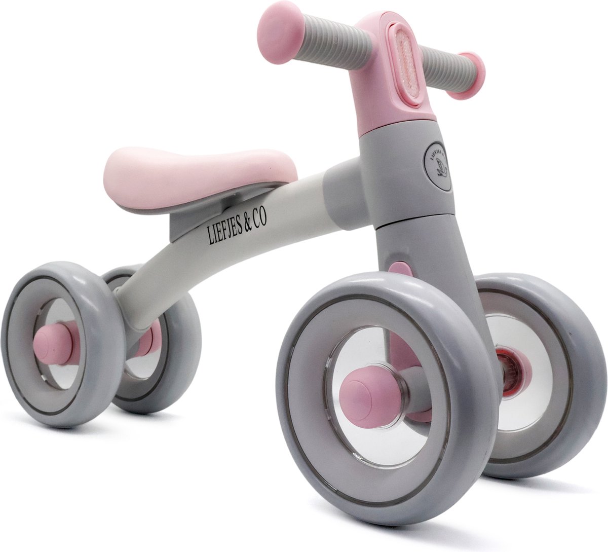 Liefjes & Co Loopfiets / Driewieler vanaf 1 Jaar Baby Roze — afbeelding 7