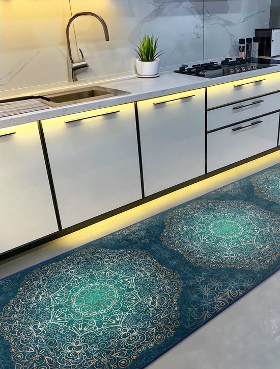 Rond hoogpolig vloerkleed - Comfy plus - olijfgroen Rond hoogpolig vloerkleed - Comfy plus - olijfgroen