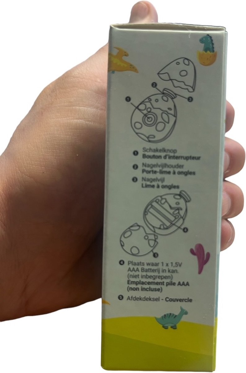 Babyzap – elektrische baby nagelvijl | elektrische baby nagelknipper | nageltrimmer | nagelset – veilig en zacht – voor baby en volwassen – zeer stil – 6 vijlen – draadloos en exclusief batterij thumbnail 4