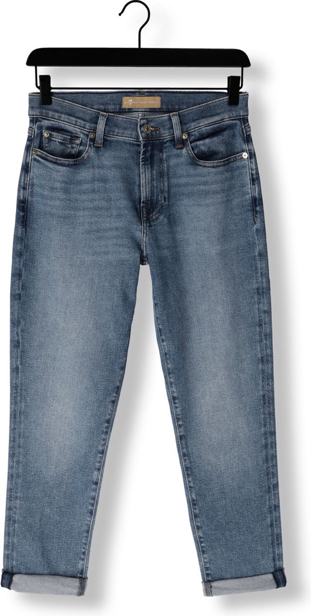 7 for all Mankind Dames Wide Jeans Josefina Luxe Vintage Love Soul Lichtblauw - Maat 27