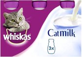 5x Whiskas Catmilk 3-Pack Melk - Kattensnack - (5x 3x200 ml)
