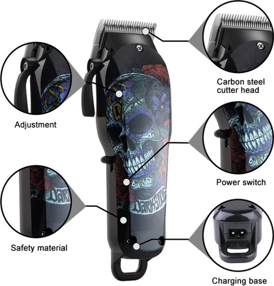 Tondeuse  – Haartrimmer – Tondeuse mannen – Hair clipper – Baardtrimmer – 7 uur accu werktijd