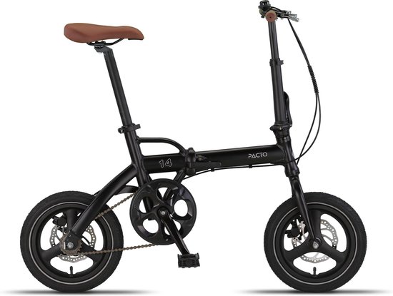 Vélo Pliant PACTO Nine Vert - 20 Pouces, 3 Vitesses, Cadre Acier 27cm - Neuf