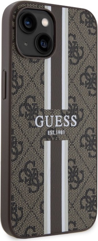 Guess Case GUHMP14MP4RPSW pour iPhone 14 Plus 6 7" coque rigide 4G imprimé S