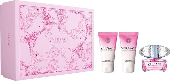 bright crystal gift set versace