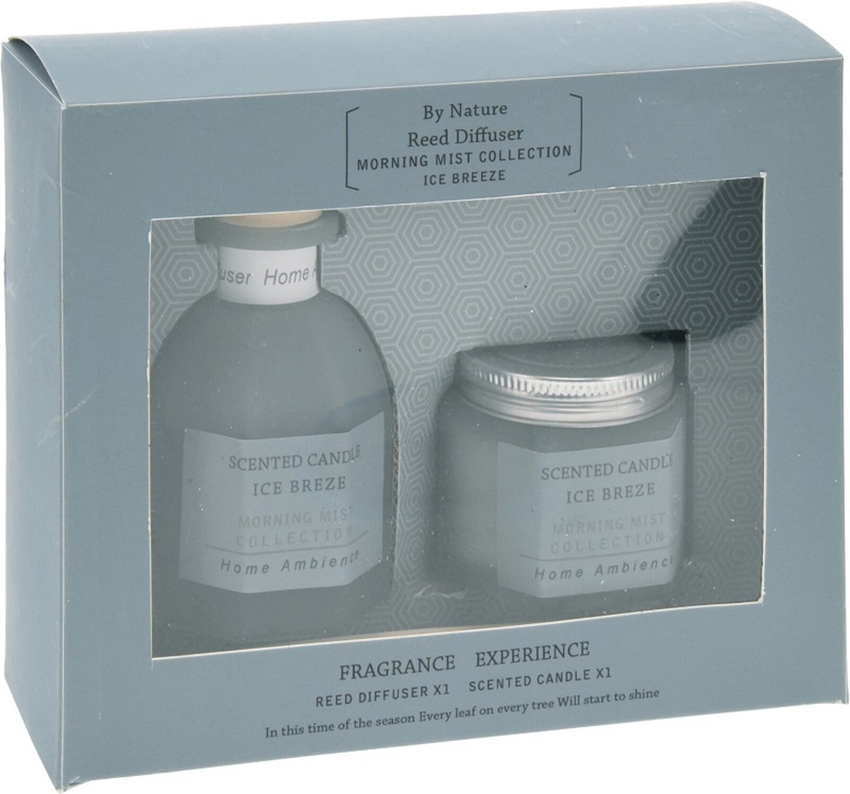 Geurset - geurglas - geurstokjes - geurkaarsen geschenkset - geschenkset