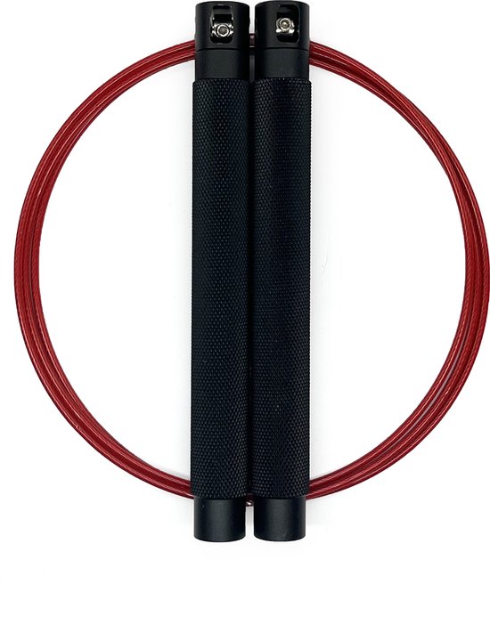 Everarm Speed Jump Rope - Verstelbaar Springtouw Met Aluminium Handgrepen Voor Crossfit & Boksen