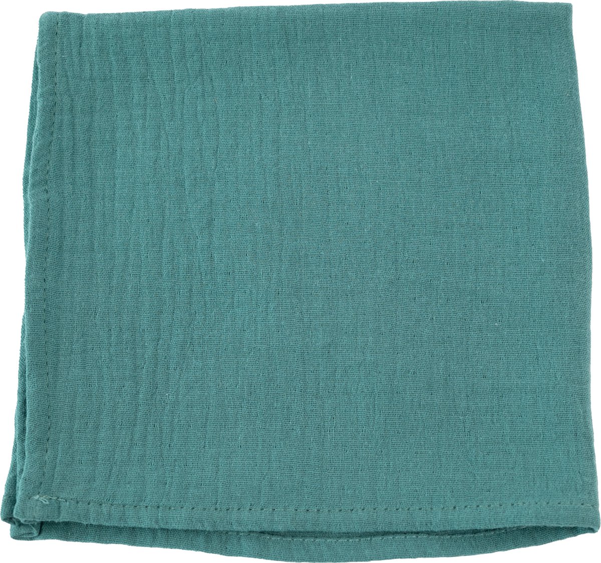 Goedkoopste Honeybears hydrofiele doek – 2 stuks - Inbakerdoek hydrofiel baby – Hydrofiele luierdoek – Turquoise – 40 X 38 CM