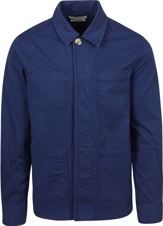 KING - Surchemise The Benjamin Marine - Homme - Taille XXL - Coupe Regular