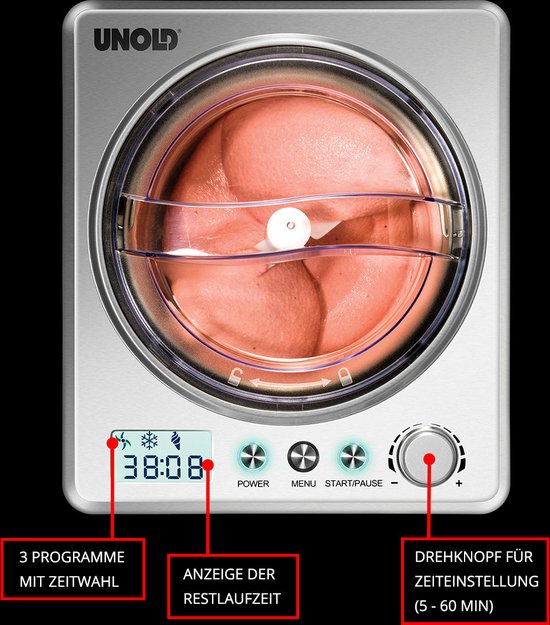 Unold 48872 - Zelfvriezende IJsmachine van Unold — afbeelding 2