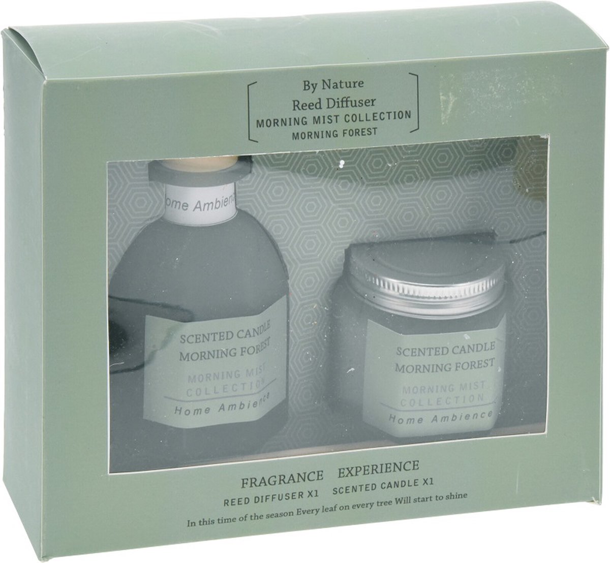 Geurset - geurglas - geurstokjes -geurkaarsen - cadeauset