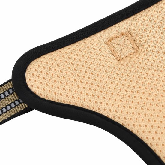 Hondentuigje met riem en halsband verstelbaar L camouflagebruin kopen