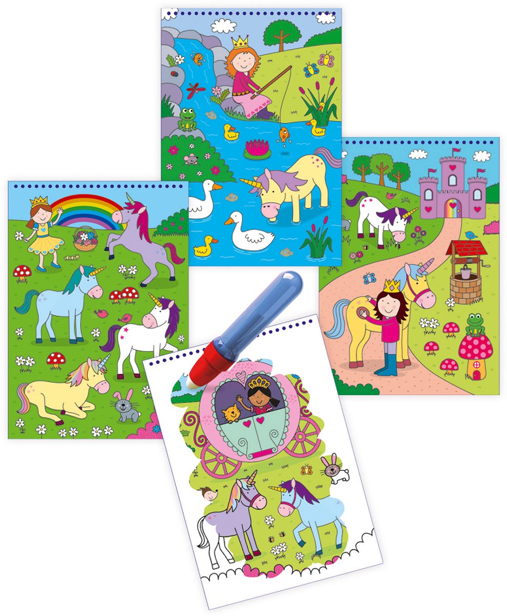 Galt Waterkleurboek Water Magic Eenhoorn - Kleurboek — afbeelding 3