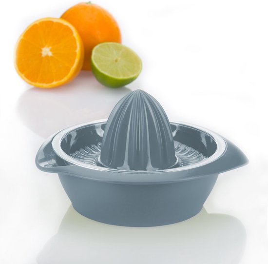 Westmark Citruspers met sapreservoir, diameter: 18,7 cm, inhoud: 350 ml, kunststof, Limetta, blauw, 3091227B van Westmark — afbeelding 3