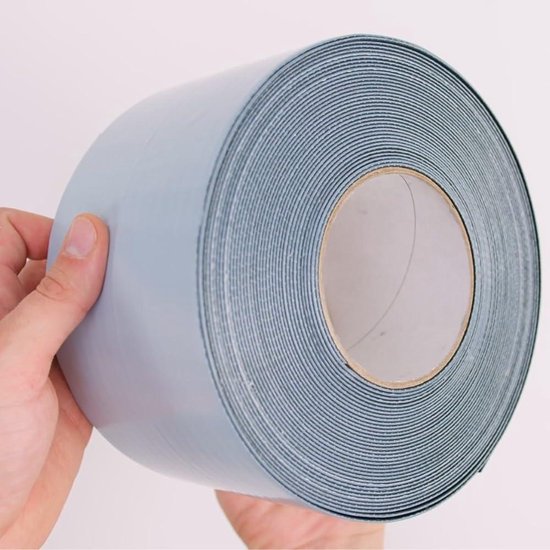 EPDM Butyltape met versterkt weefsel - 10 cm x 5 m - waterdichte tape - hoogwaardige afdichtingstape - verouderings- corrosie- en UV-bestendig