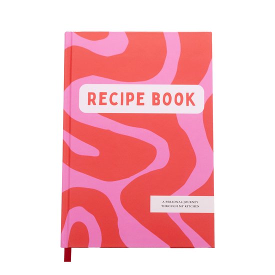 Foto: Planbooks recipe book recipe journal recepten invulboek kookboek hardcover roze