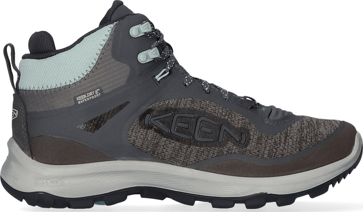 Keen Terradora Flex Mid Dames Wandelschoenen Magnet/Cloud Grijs