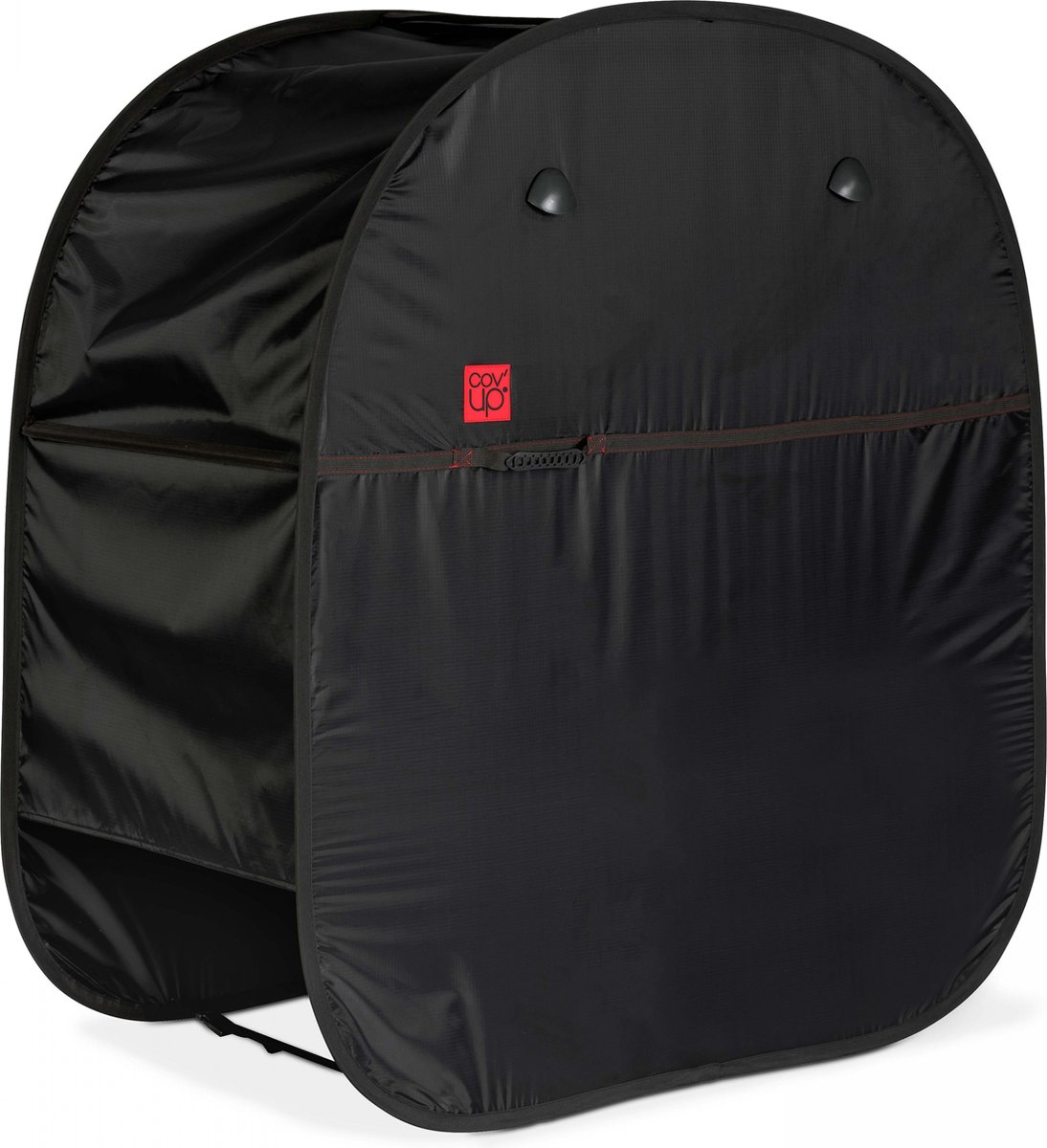 Oviala - Pop'Up beschermhoes voor barbecue maat M in zwart polyester - Housse Pop'Up