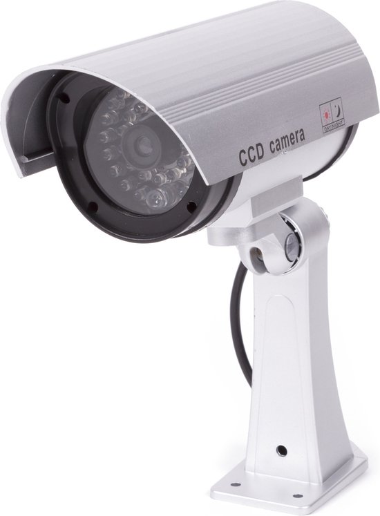 Foto: Dummy camera beveiligingscamera led indicatie voor binnen en buiten