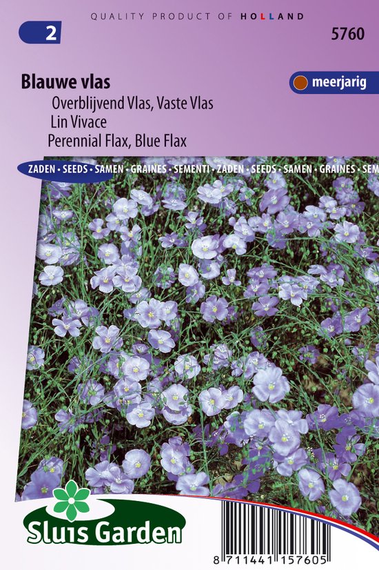 Sluis Garden - Vlas Blauw (Linum)
