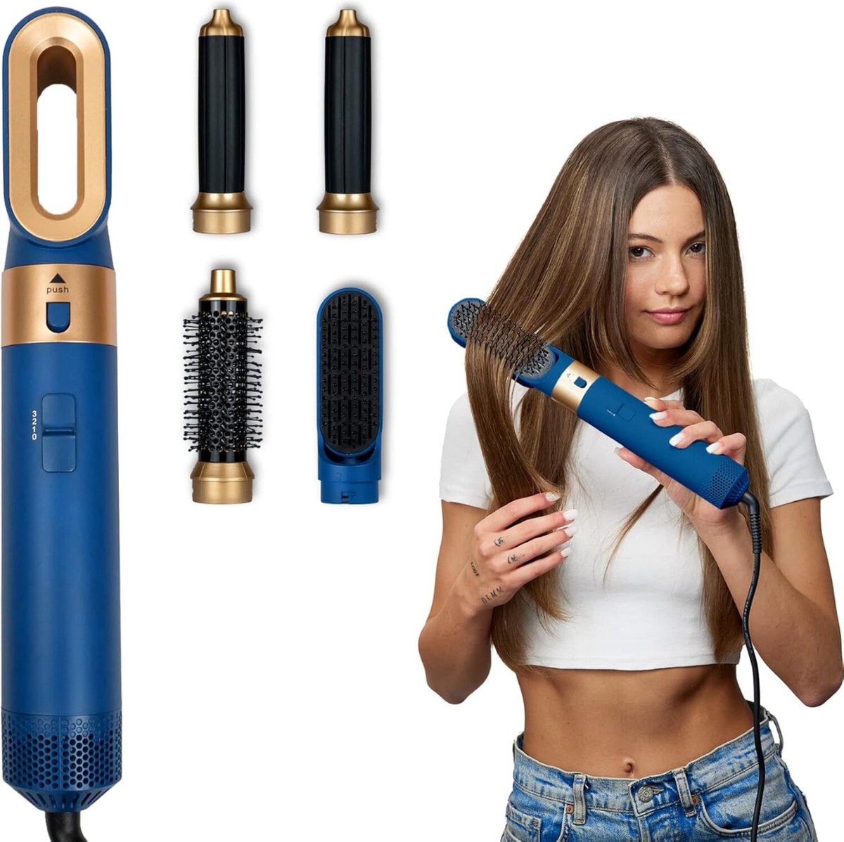 Föhnborstel - Hoge Kwaliteit -Multistyler - Haarstyler - Haardroger