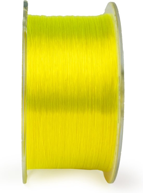 DLT Predator Fluo - Ligne de pêche en nylon - 0.25mm - 400m - Jaune