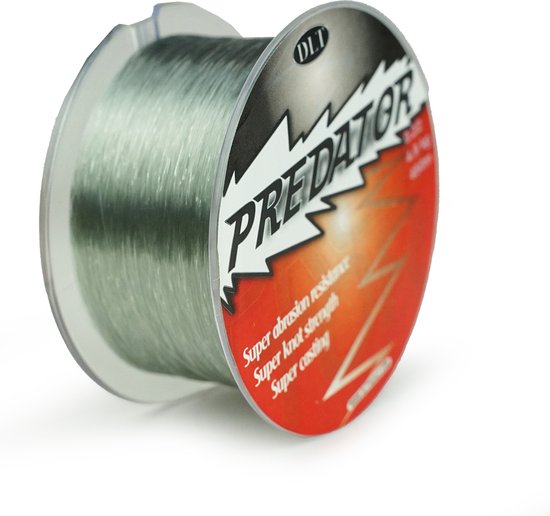 DLT Predator - Nylon Vislijn - 0.22mm - 450m - Grijs - Nylon Draad van DLT — afbeelding 3