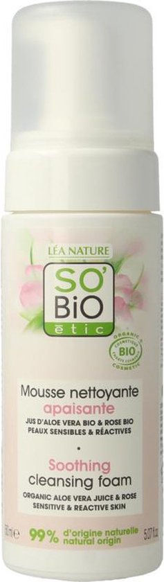 SO'BiO étic Duschgel Mit Aloe Vera – Extra Mild, 650 Ml, 2er Pack, Sulfatfrei Für Empfindliche Haut