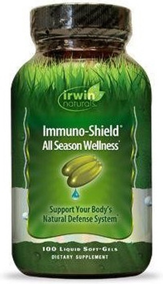 Goedkoopste Irwin naturals immuno-shield 100 capsules - Voedingssupplement