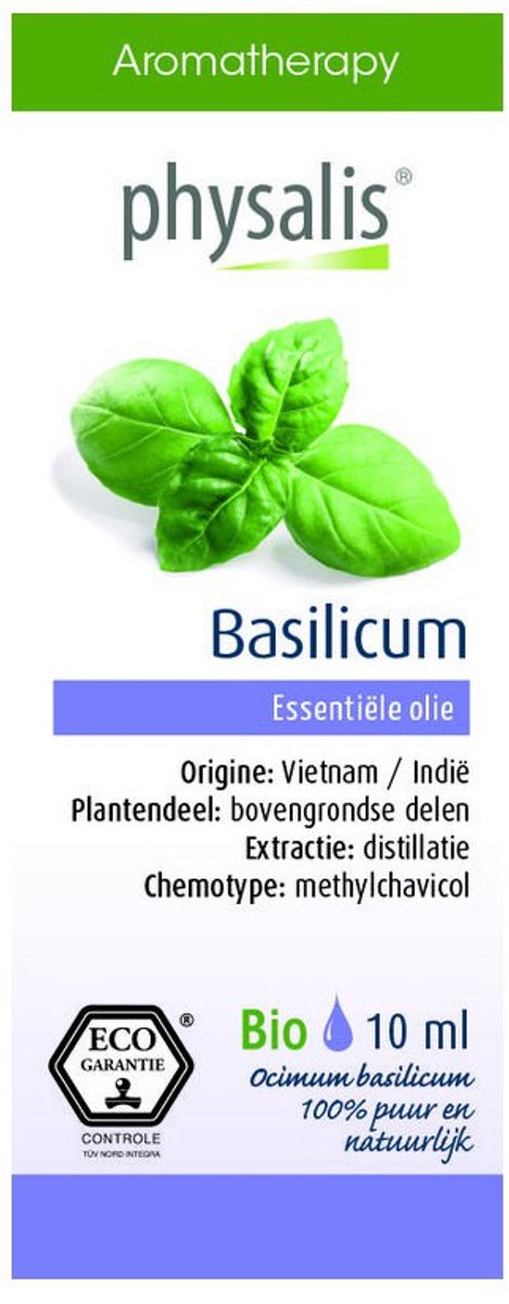 Goedkoopste Physalis Basilicum bio 10 Milliliter