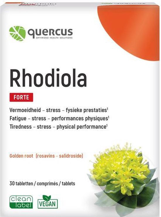 Quercus Rhodiola Forte 30 Tabletten