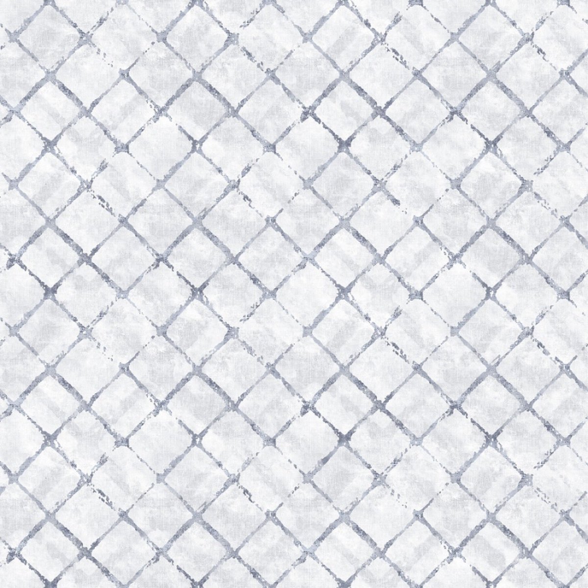 Homestyle - Behangpapier - Tegeltjes - Behang - Blauw - 0,53 x 10 M.