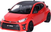 Maisto modèle réduit de voiture/voiture miniature Toyota Yaris - rouge - échelle 1:24/16 x 7 x 7 cm