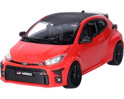 Maisto modèle réduit de voiture/voiture miniature Toyota Yaris - rouge - échelle 1:24/16 x 7 x 7 cm
