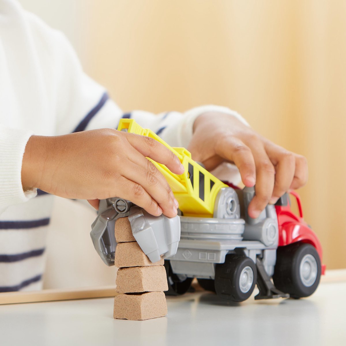 Rubble & Crew - Charger’s Kraanwagen met speelfiguur en beweegbare onderdelen - PAW Patrol speelgoed — afbeelding 5