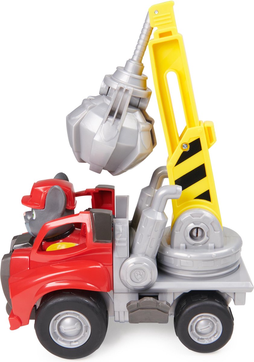 Rubble & Crew - Charger’s Kraanwagen met speelfiguur en beweegbare onderdelen - PAW Patrol speelgoed — afbeelding 19