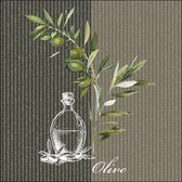Ambiente - Servetten 'Oil and Olives' (20 stuks)