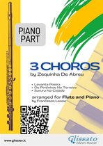 3 Choros for Flute & Piano 2 - Piano parts "3 Choros" by Zequinha De Abreu for C Flute and Piano