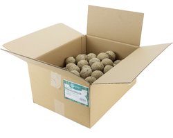 Hadivo Pindakaasbollen zonder net, doos 100. stuks