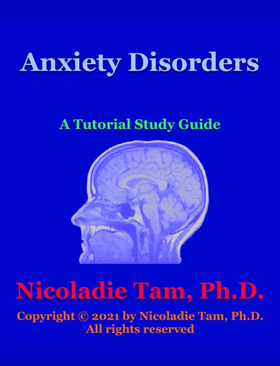 Anxiety Disorders: A Tutorial Study Guide - cover