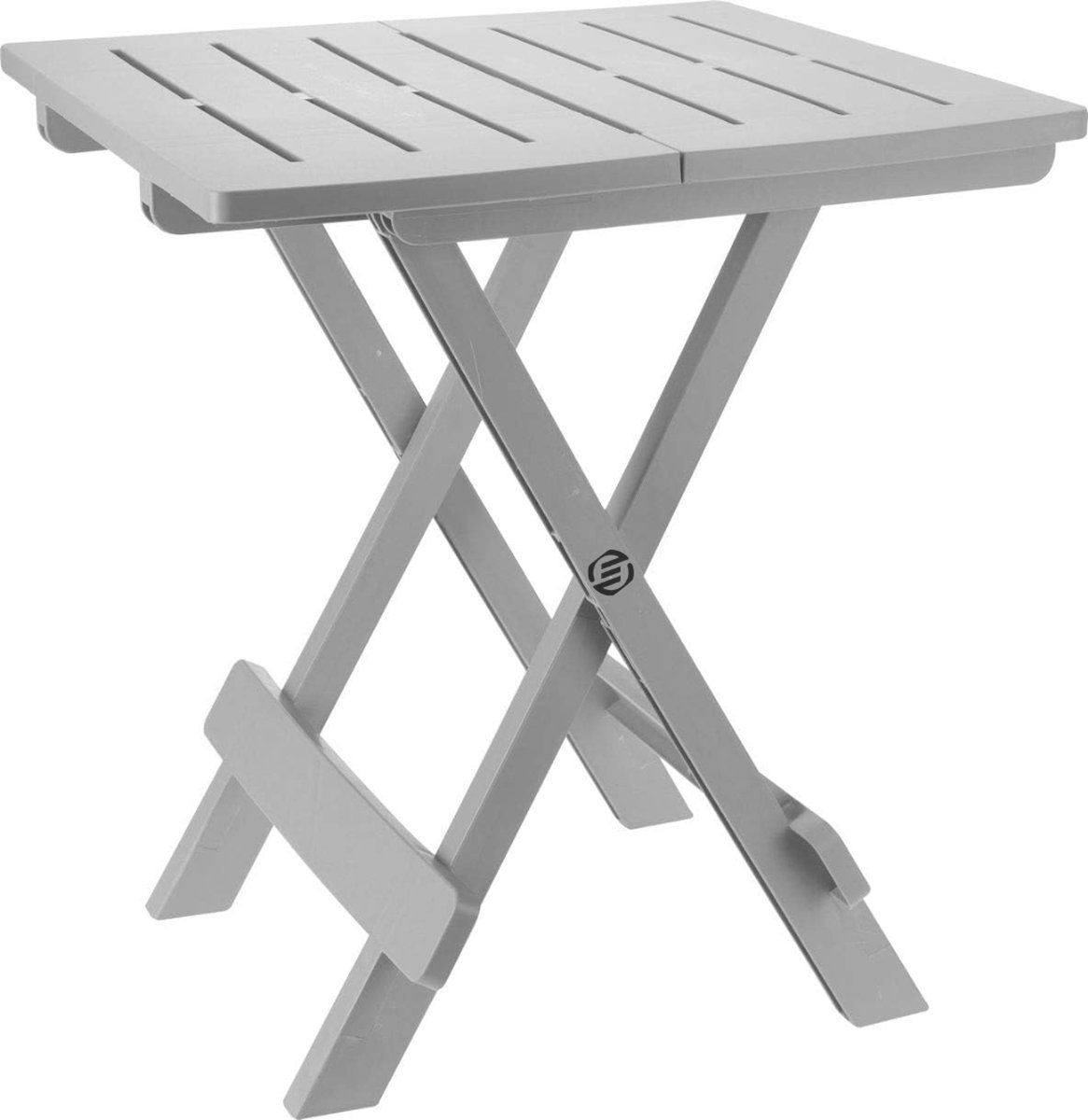 Equivera Bijzettafel Buiten - Bijzettafel Tuin - Salontafel Buiten - Salontafel Tuin - Koffietafel Buiten - Voor Binnen en Buiten - Must Have Voor Jouw Tuin! Grijs
