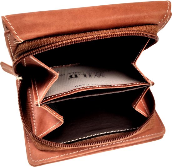 damesportemonnee van echt leer - Shop