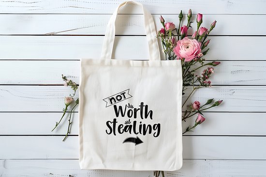 Tote bag - Not worth stealing
