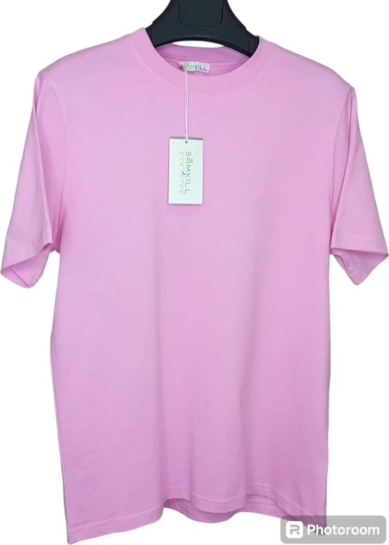 T-shirt-L-Heren-Roze-SAMKILL