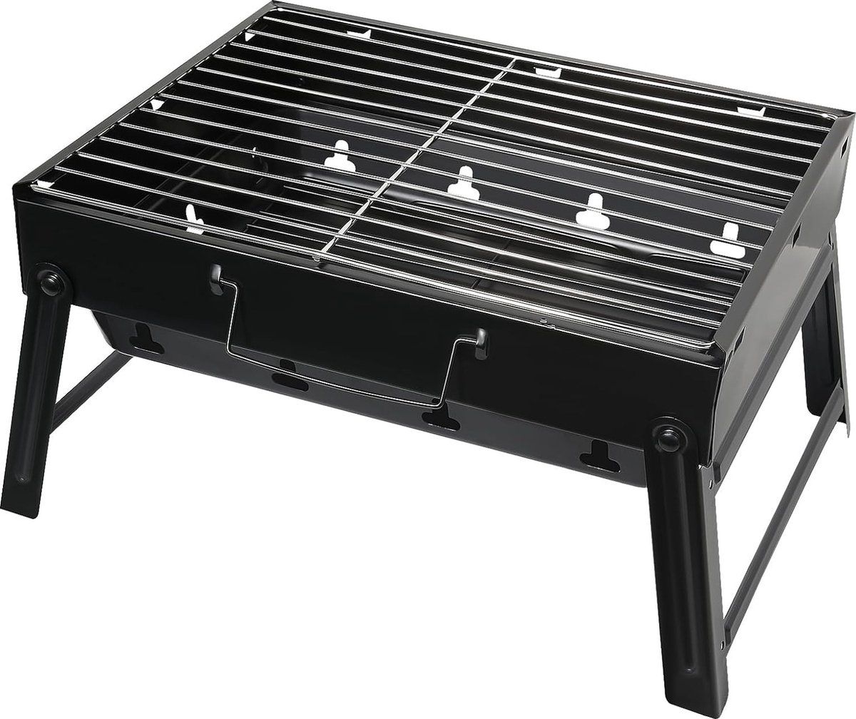 Charcoal Grill Picnic Grill Roestvrij Staal Kleine Grill Draagbare Camping Grill Afneembare BBQ Roosters voor Outdoor Garden Party enz.