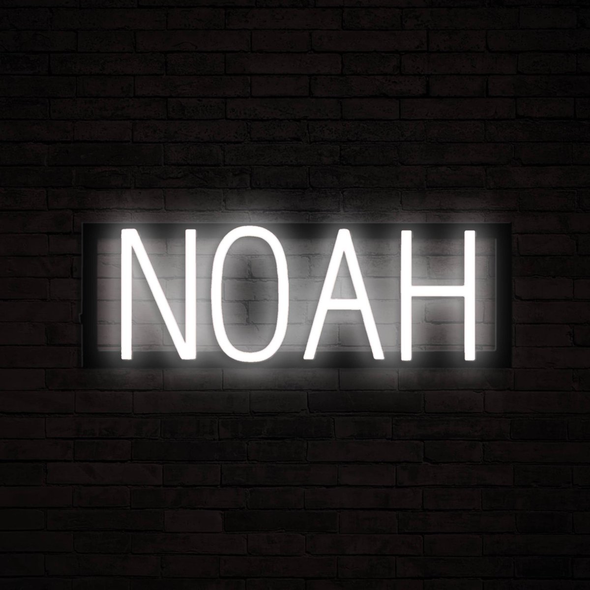 NOAH - Neon LED Lamp Kinderkamer | SpellBrite | 45 x 16 cm | 6 Dimstanden & 8 Lichtanimati