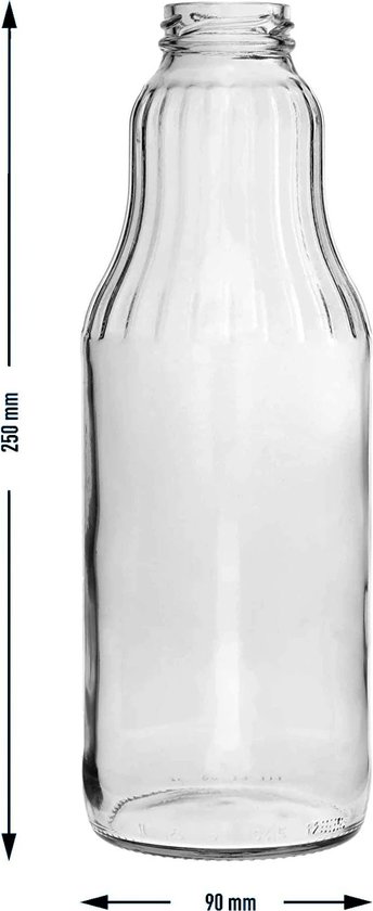 Weck Sapfles Met Deksel 500 Ml - Inmaken - 500 ml - Weckpot & Fles - Pets Place