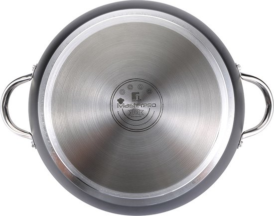 PAELLERA 32x7.8cm aluminium forgé induction foodies MP