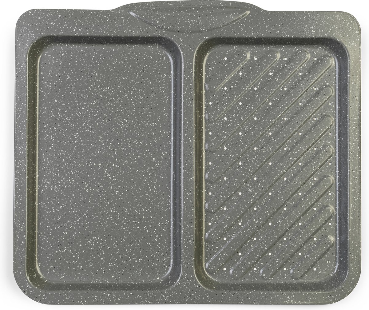 Salter Marblestone Bakplaat - 40 cm - 2 Vakken
